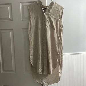 satin slip dress